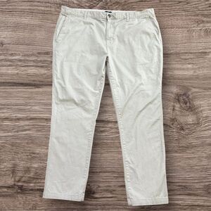 George Silver Khaki Pants Light Grey Color